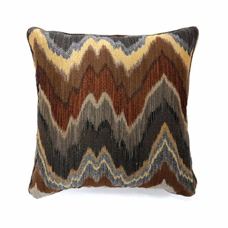 Cotton Pillows for Natural ComfortBenzara Seismy Contemporary Pillow, Multicolor, Set of 2 , Small Cotton Pillows for Natural ComfortBenzara Seismy Contemporary Pillow, Multicolor, Set of 2 , Small